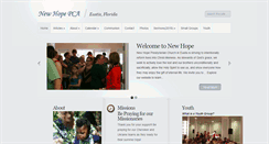 Desktop Screenshot of newhopepca.com